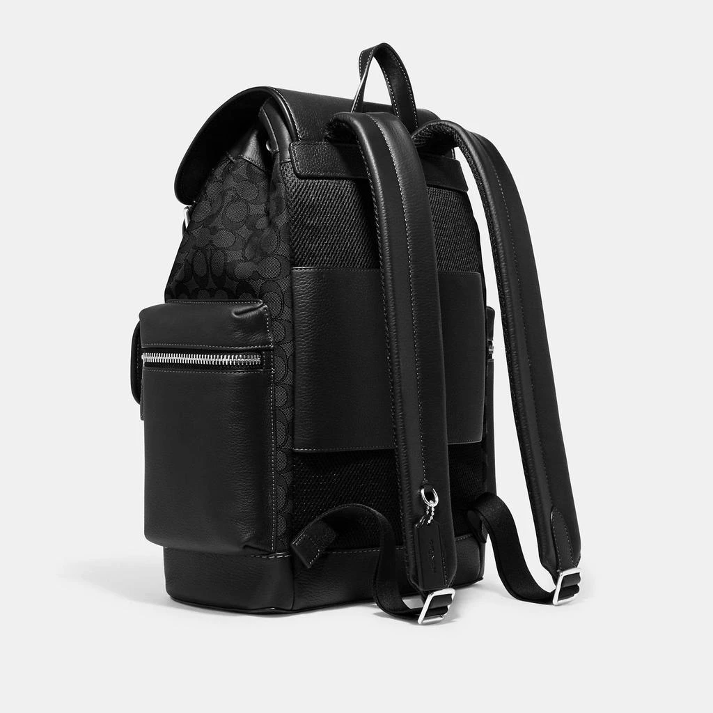 商品Coach|Coach Outlet Sprint Backpack In Signature Jacquard,价格¥3320,第2张图片详细描述