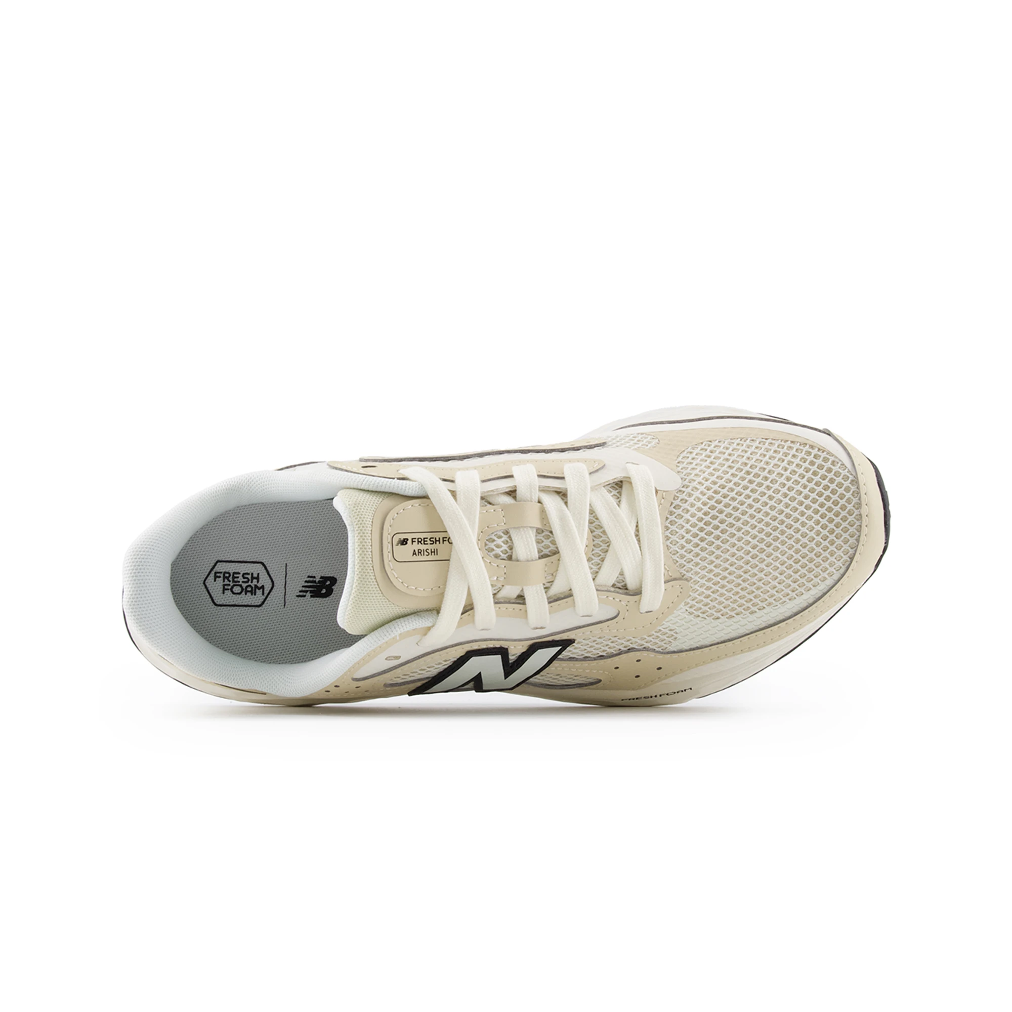 商品[国内直发] New Balance|NB Fresh Foam Arishi v4 舒适百搭防滑耐磨 低帮 休闲跑步鞋 男款 米白,价格¥602,第6张图片详细描述