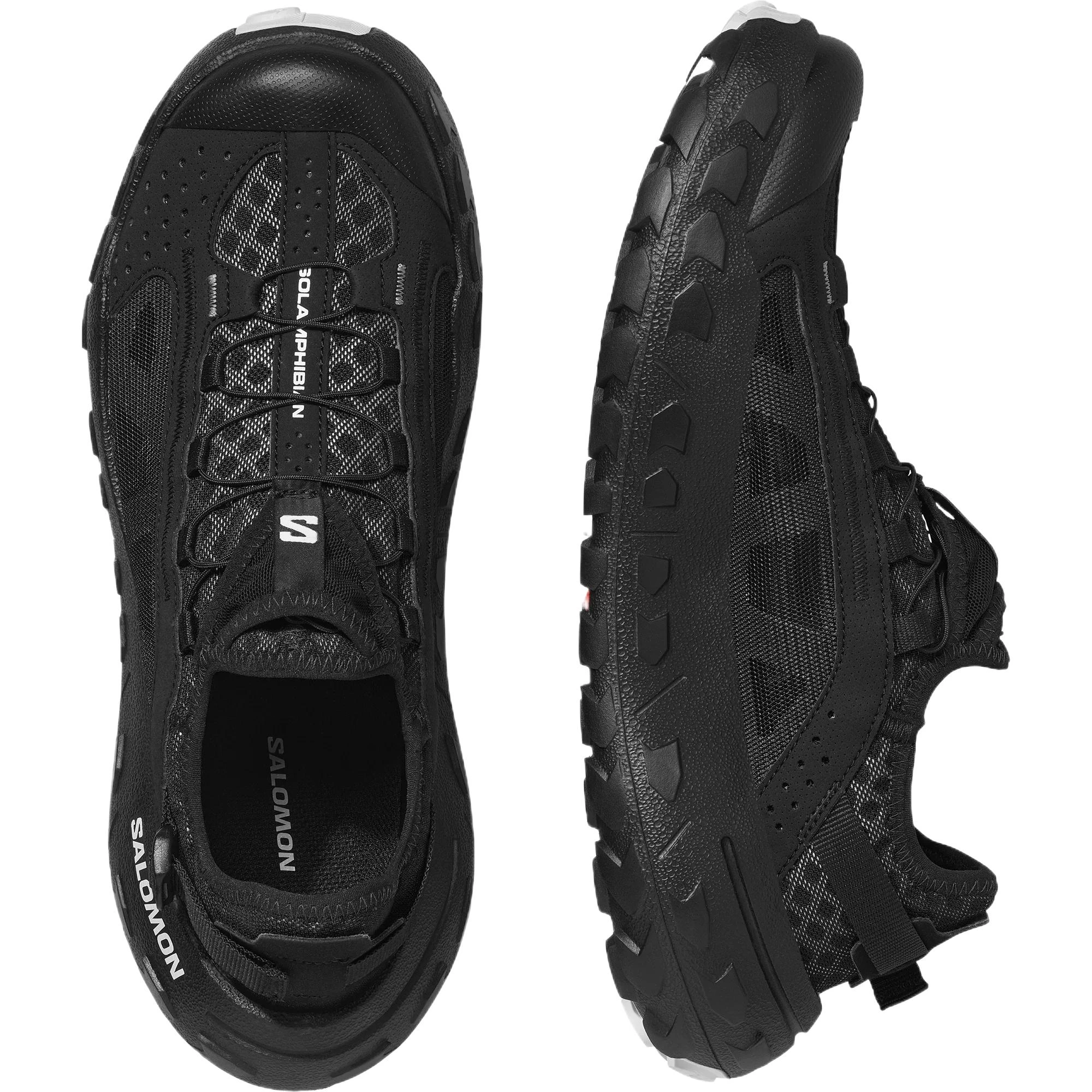 商品[国内直发] Salomon|萨洛蒙 SOLAMPHIBIAN 时尚潮流百搭舒适 轮胎鞋 水陆两栖 低帮 户外功能鞋 男款 黑色,价格¥1476,第5张图片详细描述