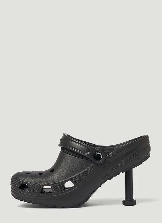 商品Balenciaga|x Crocs Madame High Heels in Black,价格¥3278,第3张图片详细描述