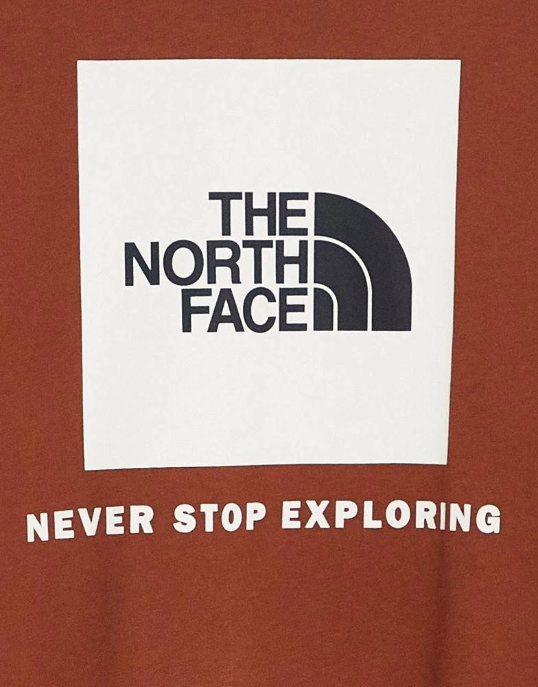 商品The North Face|The North Face Redbox t-shirt in brown Exclusive at ASOS,价格¥160,第3张图片详细描述