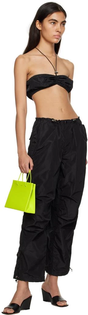 商品Staud|Black Bryson Trousers,价格¥917,第4张图片详细描述