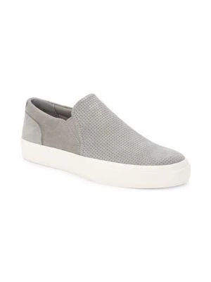 商品Vince|Suede Perforated Slip On Sneakers,价格¥394,第2张图片详细描述