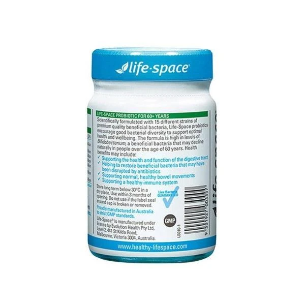 Life Space益倍适 老年益生菌胶囊60粒 保质期到25年6月 商品