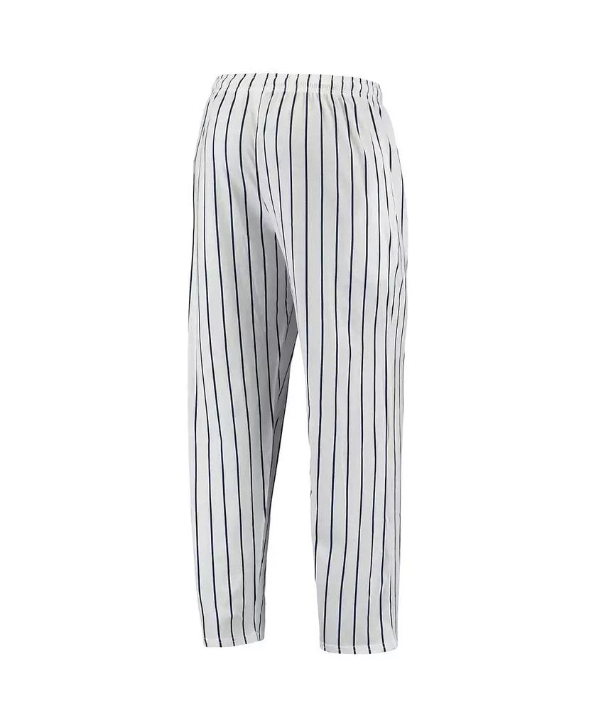 商品Concepts Sport|Men's White, Navy Chicago White Sox Logo Vigor Pinstripe Pants,价格¥347,第4张图片详细描述