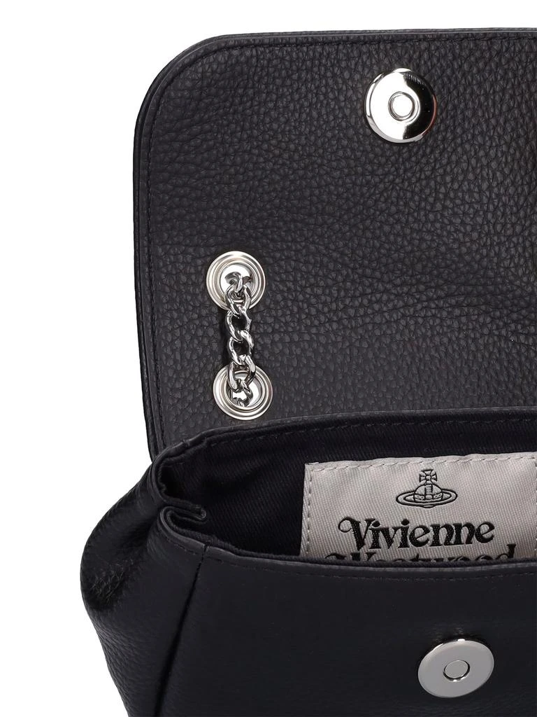 商品Vivienne Westwood|Small Purse Chain Faux Leather Bag,价格¥2107,第5张图片详细描述