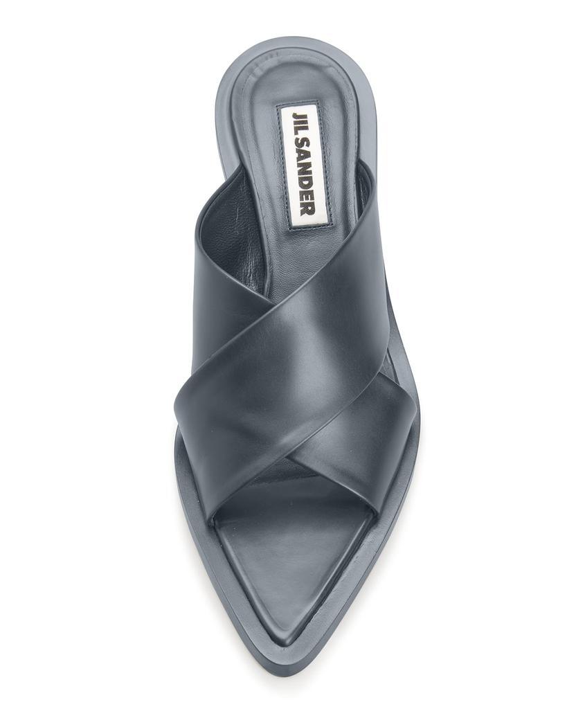 商品Jil Sander|Crisscross Slide Sandals,价格¥6333,第7张图片详细描述