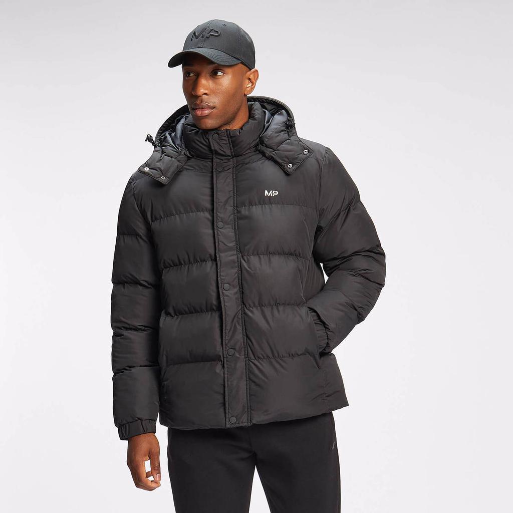 商品Myprotein|MP Men's Essential Puffer Jacket - Black,价格¥386,第1张图片