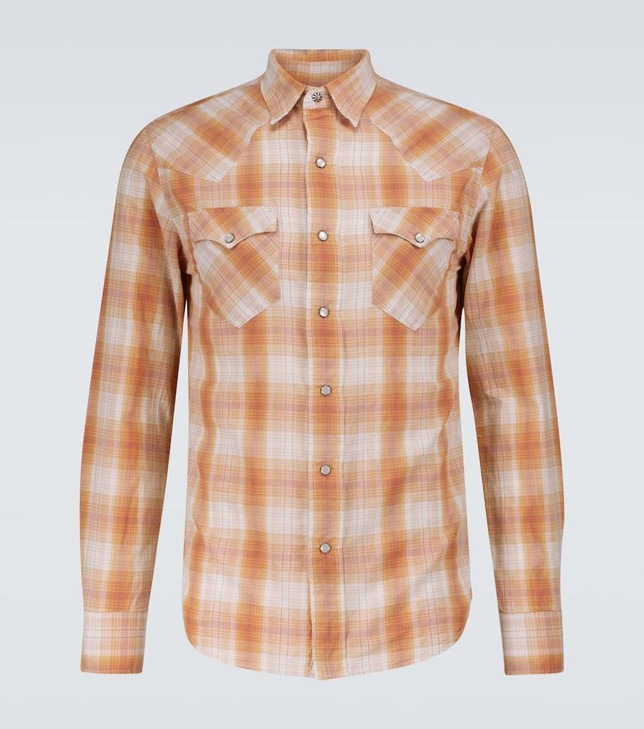 商品RRL|格纹长袖棉质衬衫,价格¥1139,第1张图片