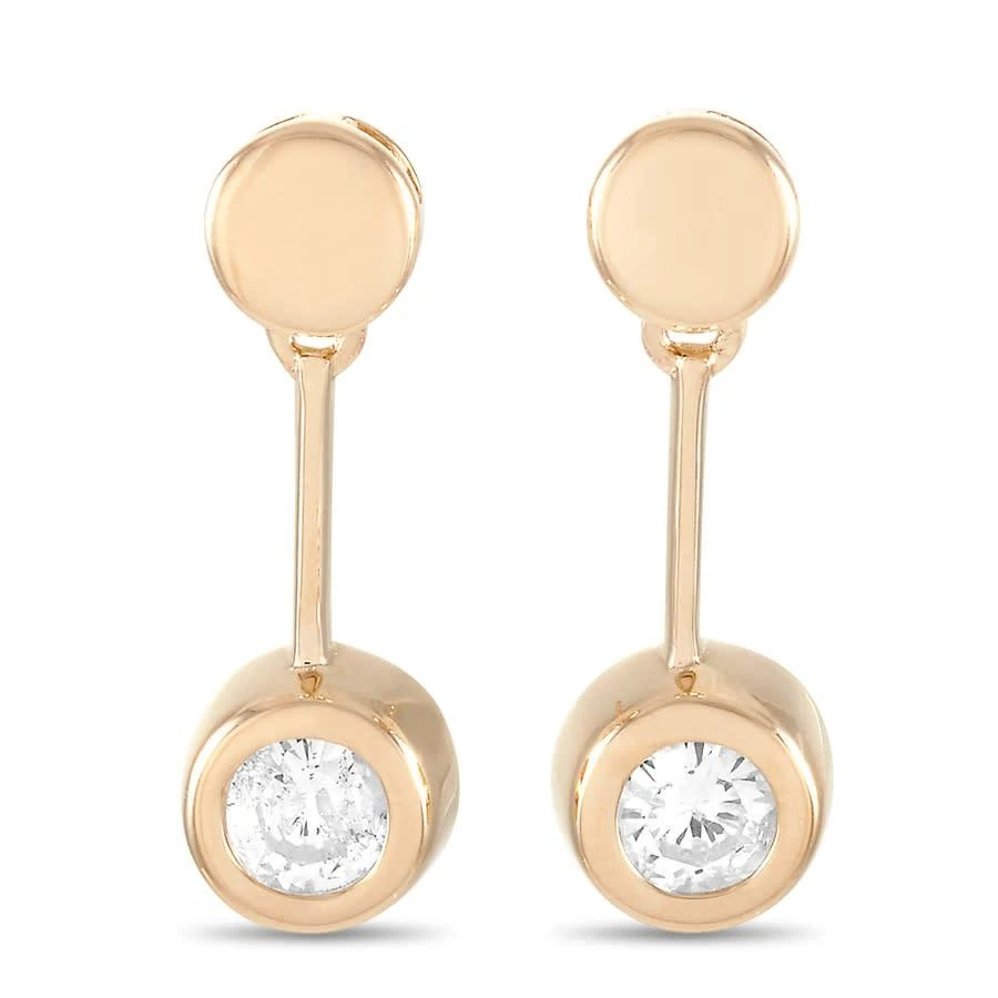 商品LB Exclusive|14K Yellow Gold 0.25 ct Diamond Earrings,价格¥3780,第1张图片