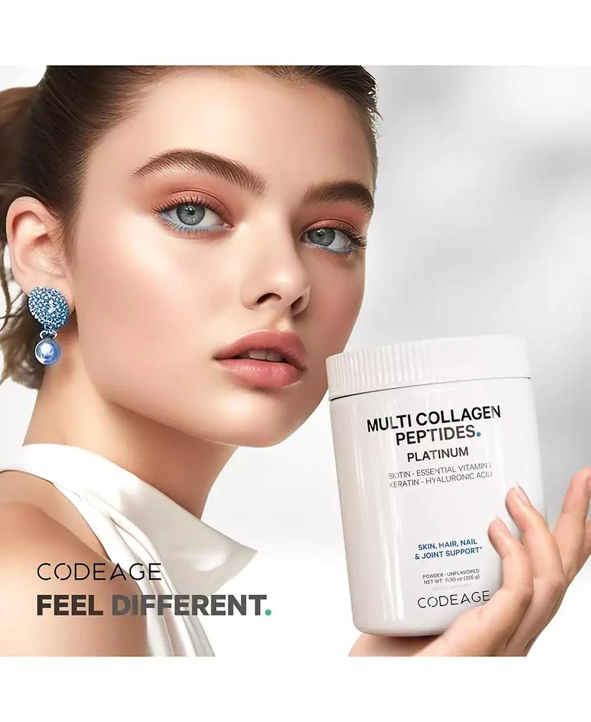 Platinum Multi Collagen Peptides Powder, Biotin, Vitamin C, Keratin, Hydrolyzed Collagen Protein - 11.50 oz 商品