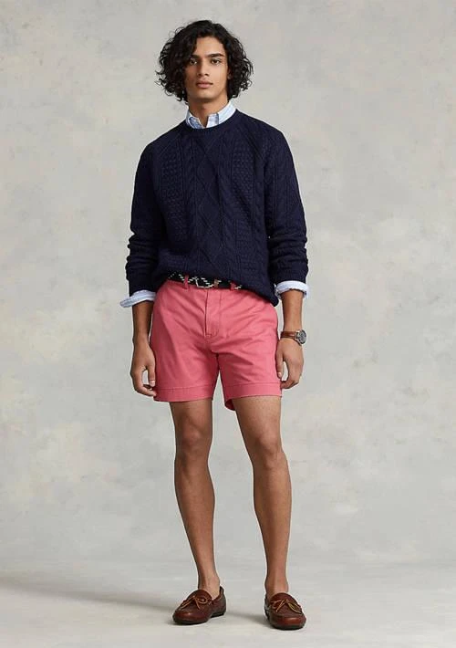 商品Ralph Lauren|Ralph Lauren Stretch Classic Fit Shorts,价格¥183,第4张图片详细描述