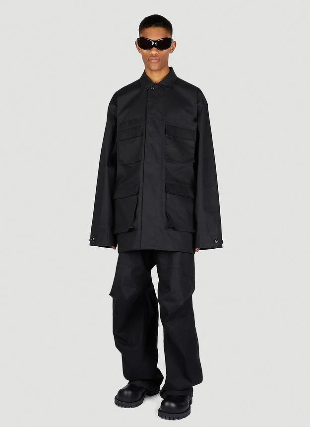 商品Balenciaga|Cargo Jacket in Black,价格¥7851,第2张图片详细描述