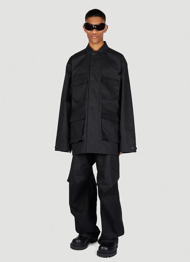 商品Balenciaga|Cargo Jacket in Black,价格¥9682,第4张图片详细描述