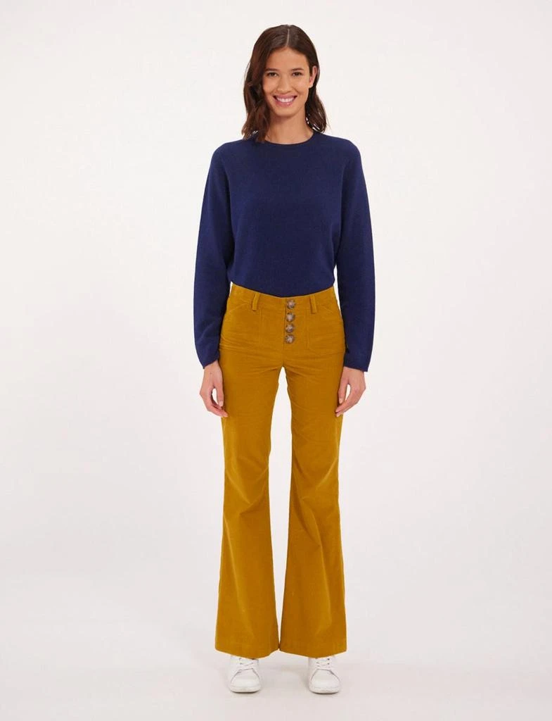 商品INES DE LA FRESSANGE|Charlotte Ochre Pants,价格¥1421,第2张图片详细描述