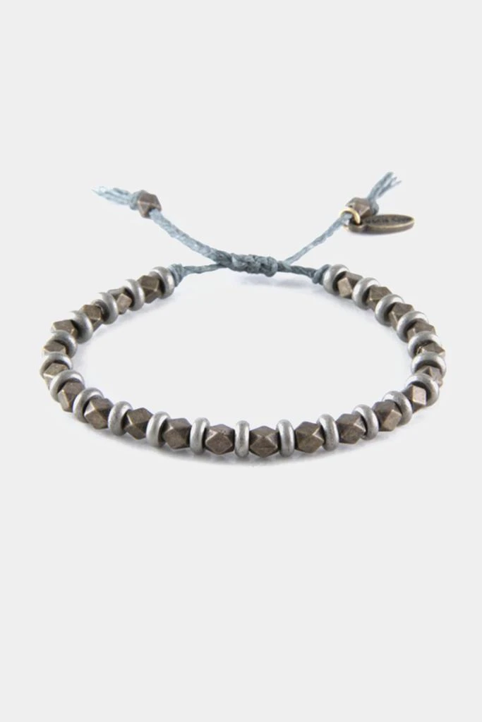 商品Mr. Ettika|Beau Knows Bracelet in Gray and Mixed Metal,价格¥455,第1张图片