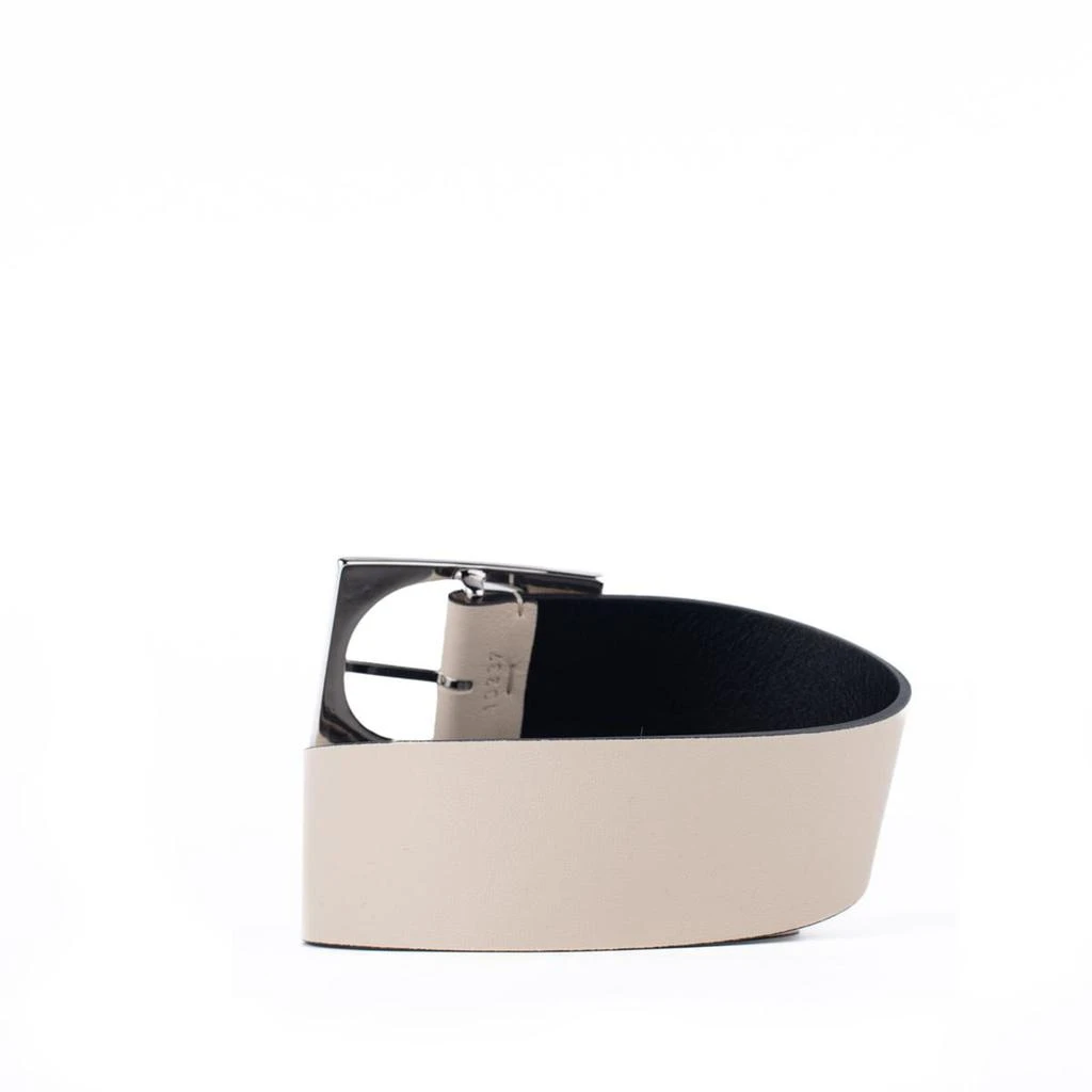 商品ORCIANI|ORCIANI Madlen double ivory leather belt,价格¥1035,第2张图片详细描述