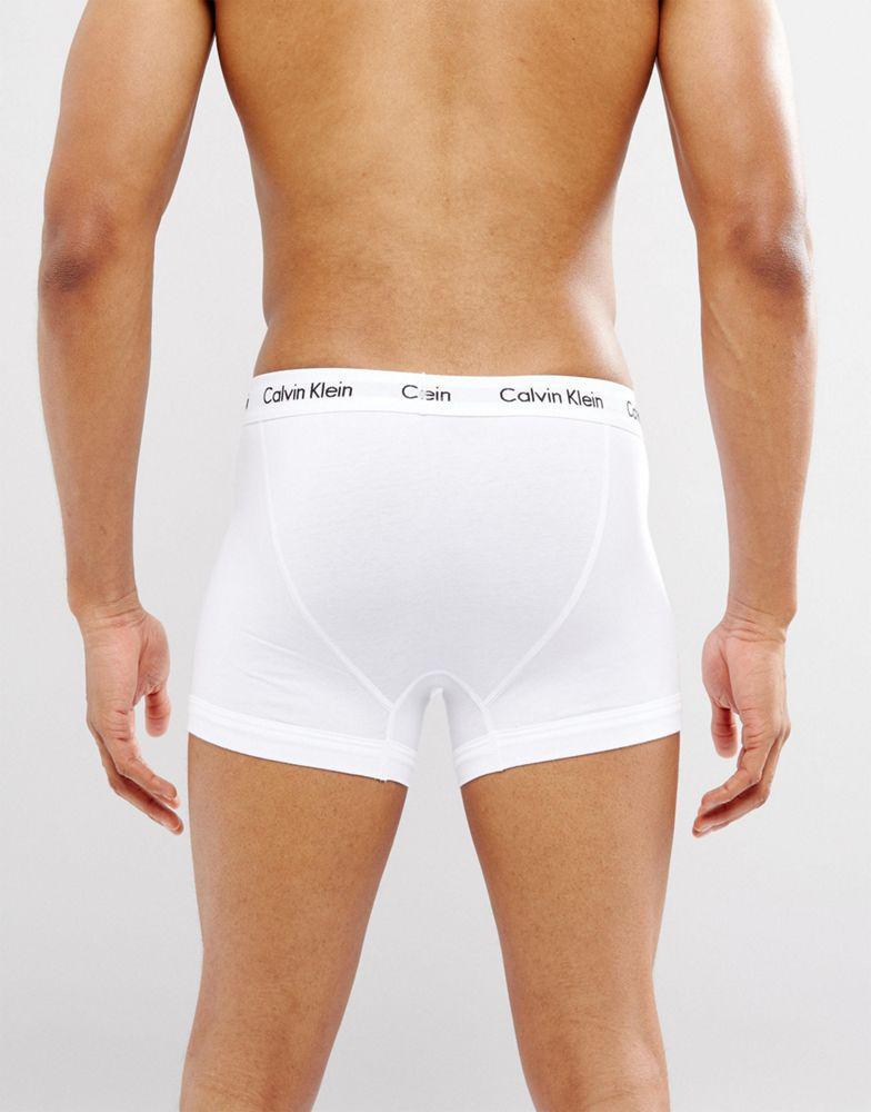 商品Calvin Klein|Calvin Klein trunks 3 pack in cotton stretch,价格¥374,第4张图片详细描述