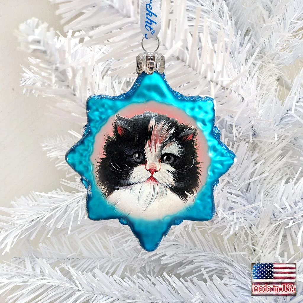 商品Designocracy|Designocracy Calico Girl Glass Ornament,价格¥198,第3张图片详细描述