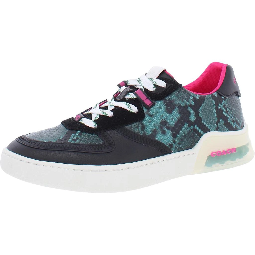 商品Coach|Coach Womens Citysole Leather Snake Print Fashion Sneakers,价格¥520,第2张图片详细描述