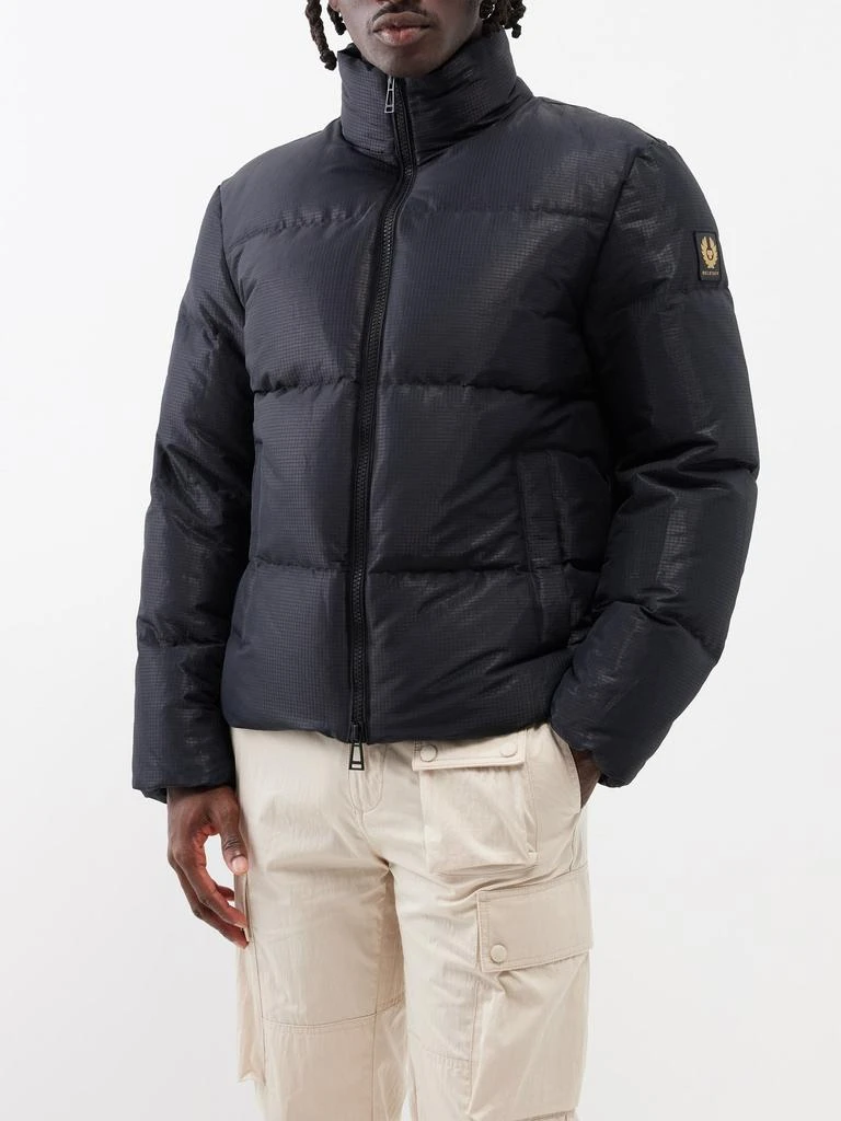 商品BELSTAFF|Grid Paxton quilted down coat,价格¥6296,第1张图片