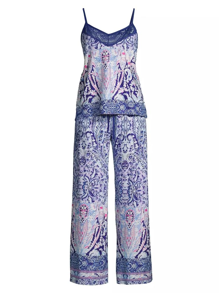 商品In Bloom|Nora Paisley Cami Pajamas,价格¥510,第1张图片