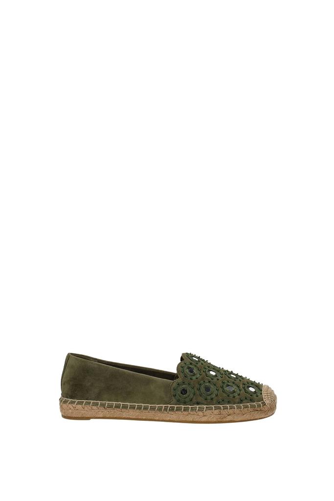 Espadrilles yasmin Suede Green商品第1张图片规格展示