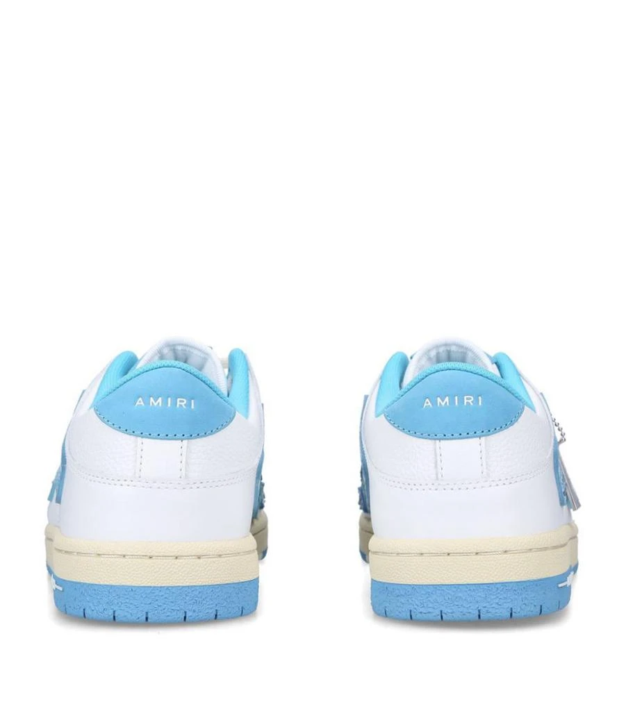 商品AMIRI|Leather Skeleton Low-Top Sneakers,价格¥3350,第2张图片详细描述
