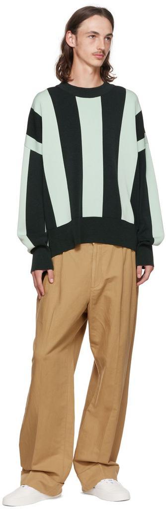 商品AMI|Green Viscose Sweater,价格¥4448,第6张图片详细描述