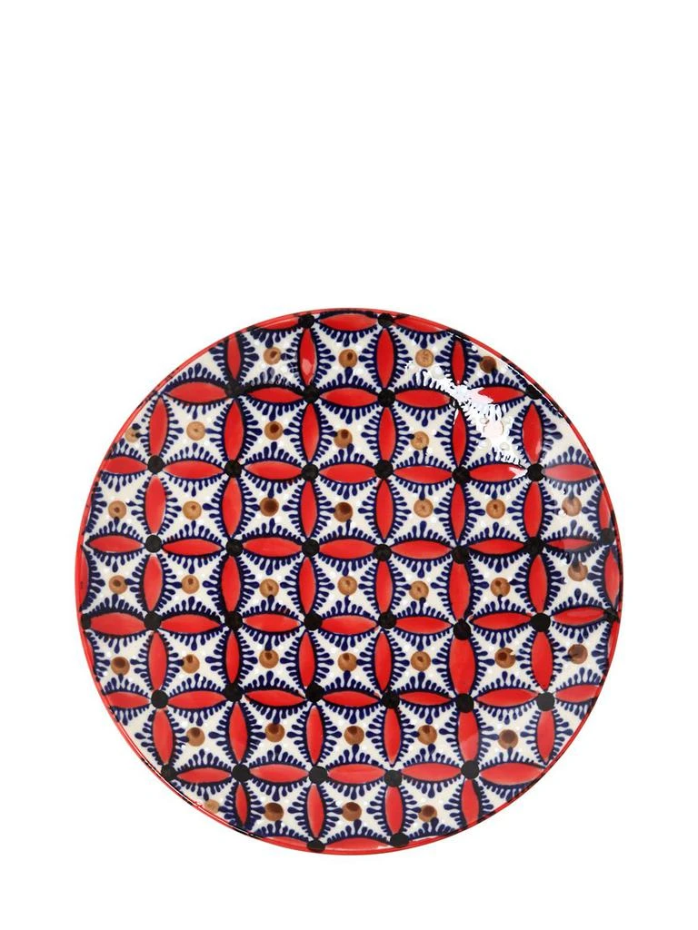 商品POLSPOTTEN|Set Of 4 Hippy Ceramic Plates,价格¥642,第1张图片