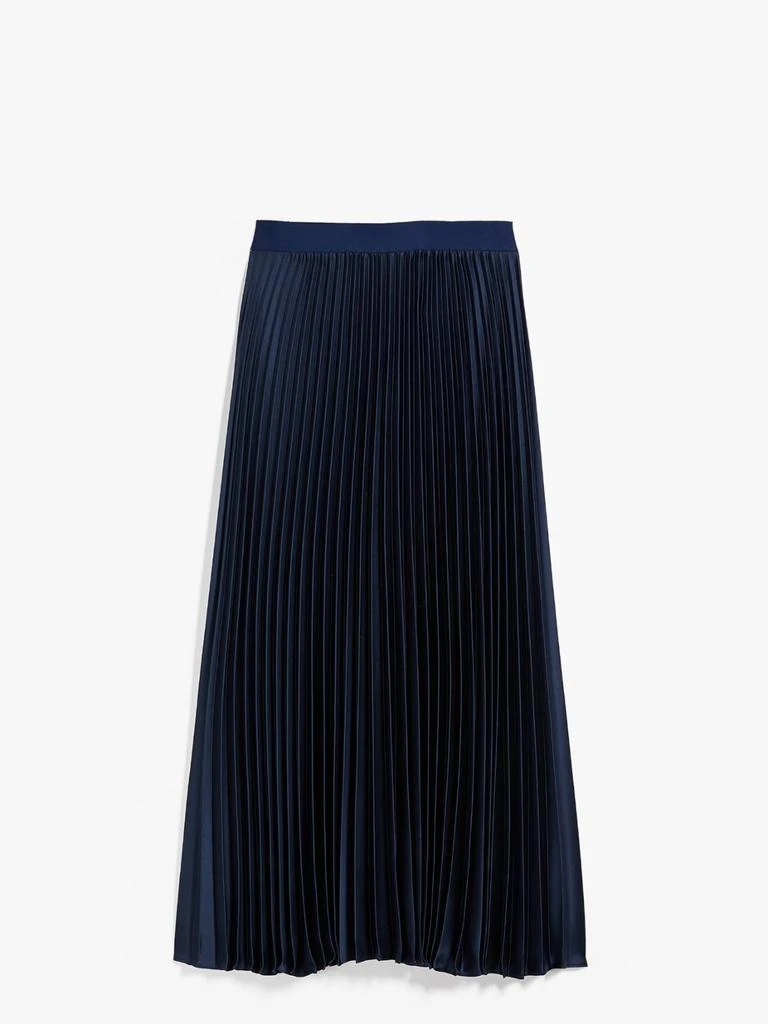商品Weekend Max Mara|Pleated satin skirt,价格¥1764,第4张图片详细描述