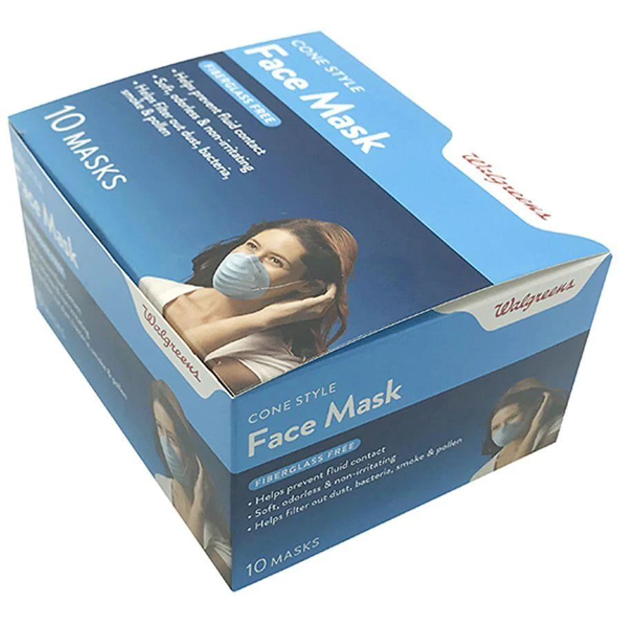 商品Walgreens|Cone Face Mask,价格¥23,第3张图片详细描述