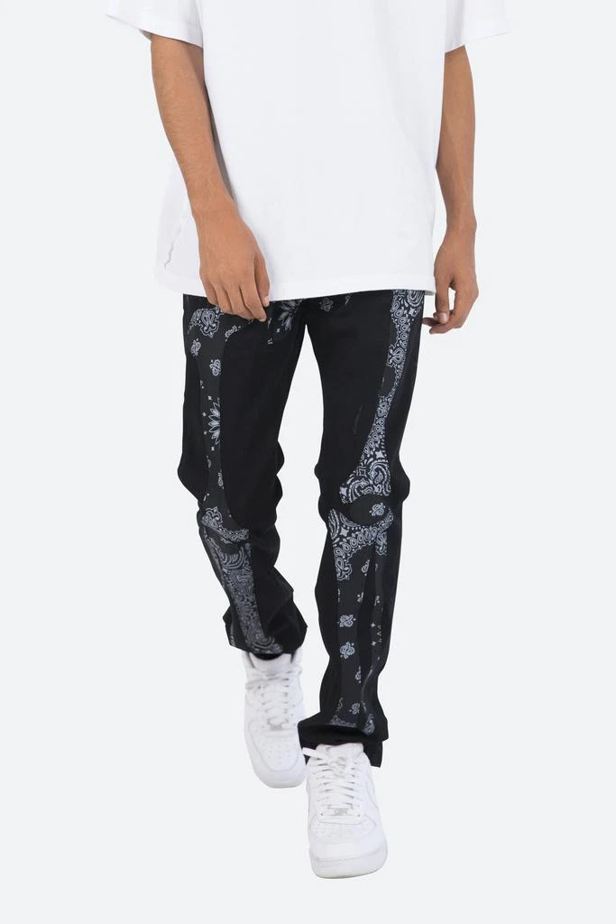 商品MNML|D261 Skeleton Straight Denim - Black/Black,价格¥287,第2张图片详细描述