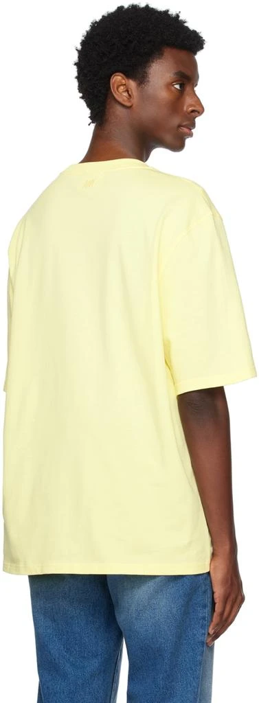 商品AMI|SSENSE Exclusive Yellow Ami de Cœur T-Shirt,价格¥908,第3张图片详细描述