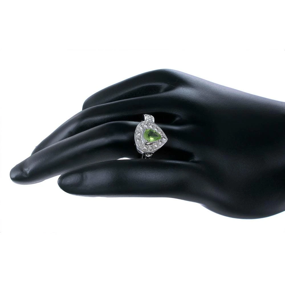 商品Vir Jewels|Sterling Silver Peridot Ring,价格¥315,第4张图片详细描述