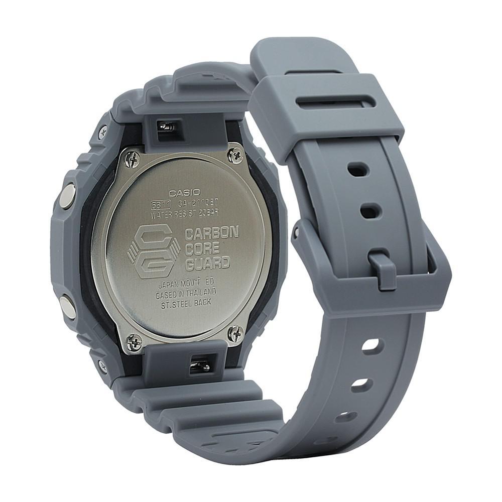 商品G-Shock|Men's Analog-Digital Gray Resin Strap Watch 45.4mm GA2110ET-8A,价格¥827,第5张图片详细描述