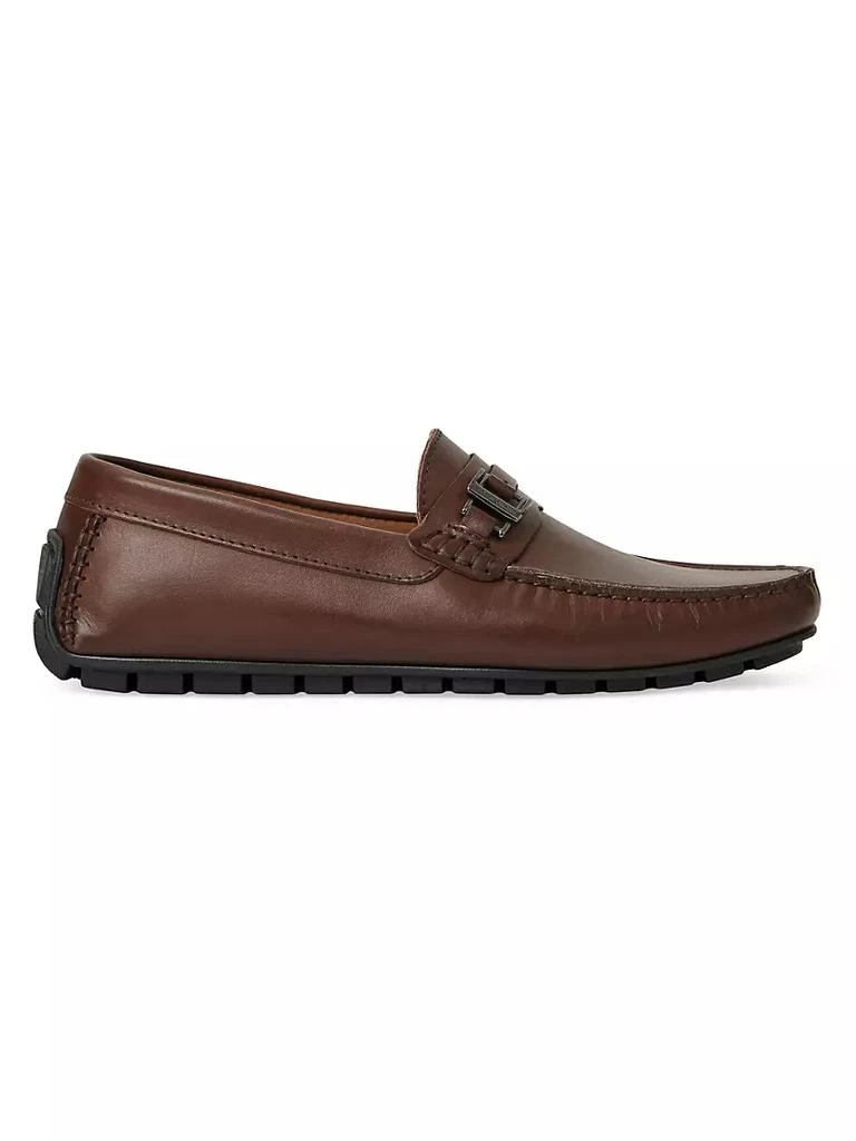 商品Bruno Magli|Xanto Leather Loafers,价格¥1876,第1张图片