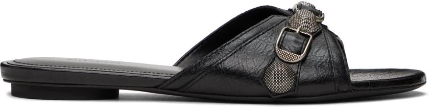 商品Balenciaga|Black Cagole Sandals,价格¥5829,第1张图片