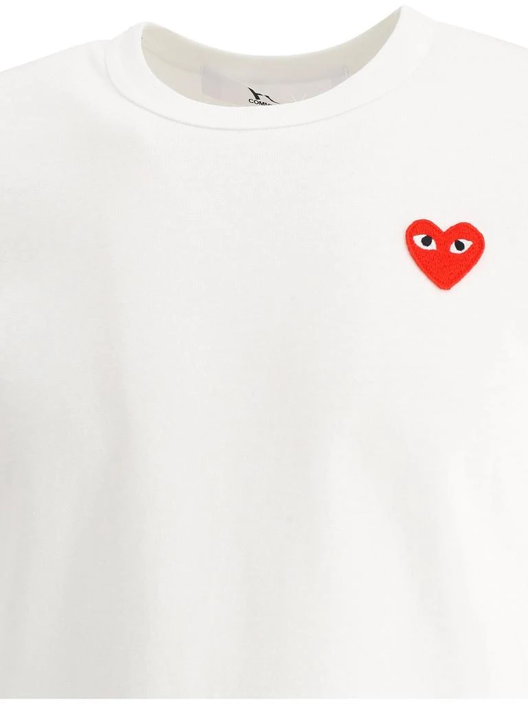 商品Comme des Garcons|Comme des Garçons Play Heart Logo Patch Crewneck T-Shirt,价格¥447,第3张图片详细描述