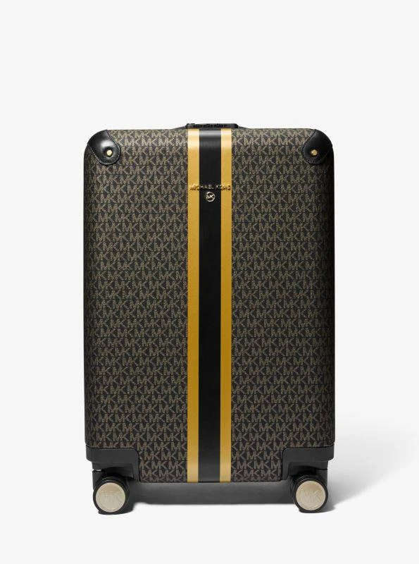 商品Michael Kors|Metallic Logo Stripe Suitcase,价格¥2801,第1张图片