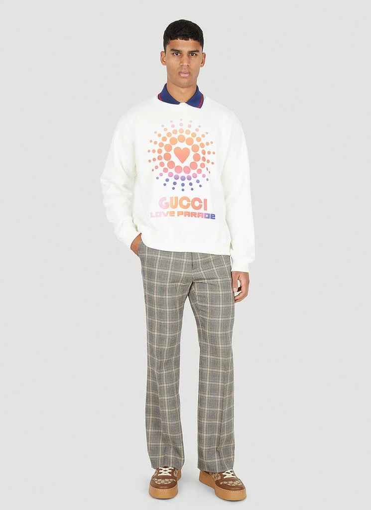 商品Gucci|Felted Love Parade Sweatshirt,价格¥3140,第2张图片详细描述