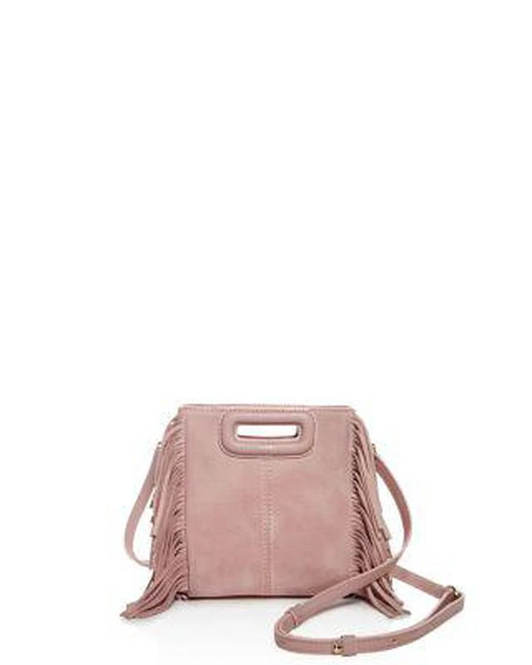 商品Maje|Mini M Suede Crossbody ,价格¥1050,第1张图片