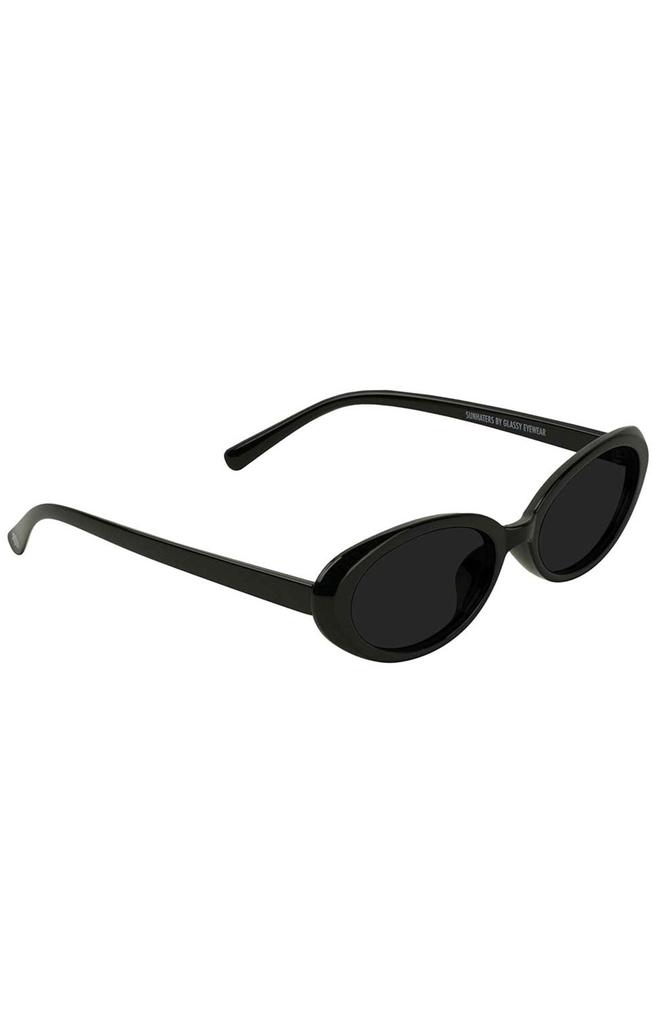 Glassy Sunhaters | Stanton Polarized Sunglasses - Black 114.47元 商品图片