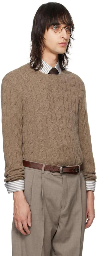 商品Ralph Lauren|Taupe 'The Iconic' Sweater,价格¥4852,第2张图片详细描述