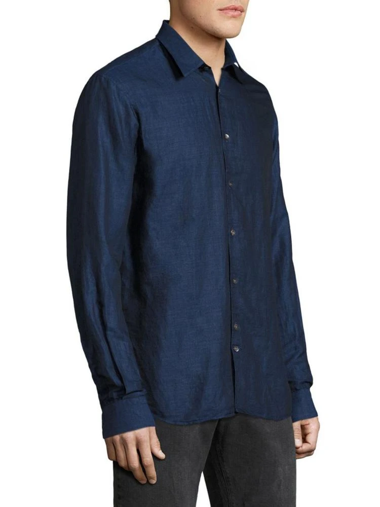 商品J. Lindeberg|Daniel Linen Shirt,价格¥732,第3张图片详细描述