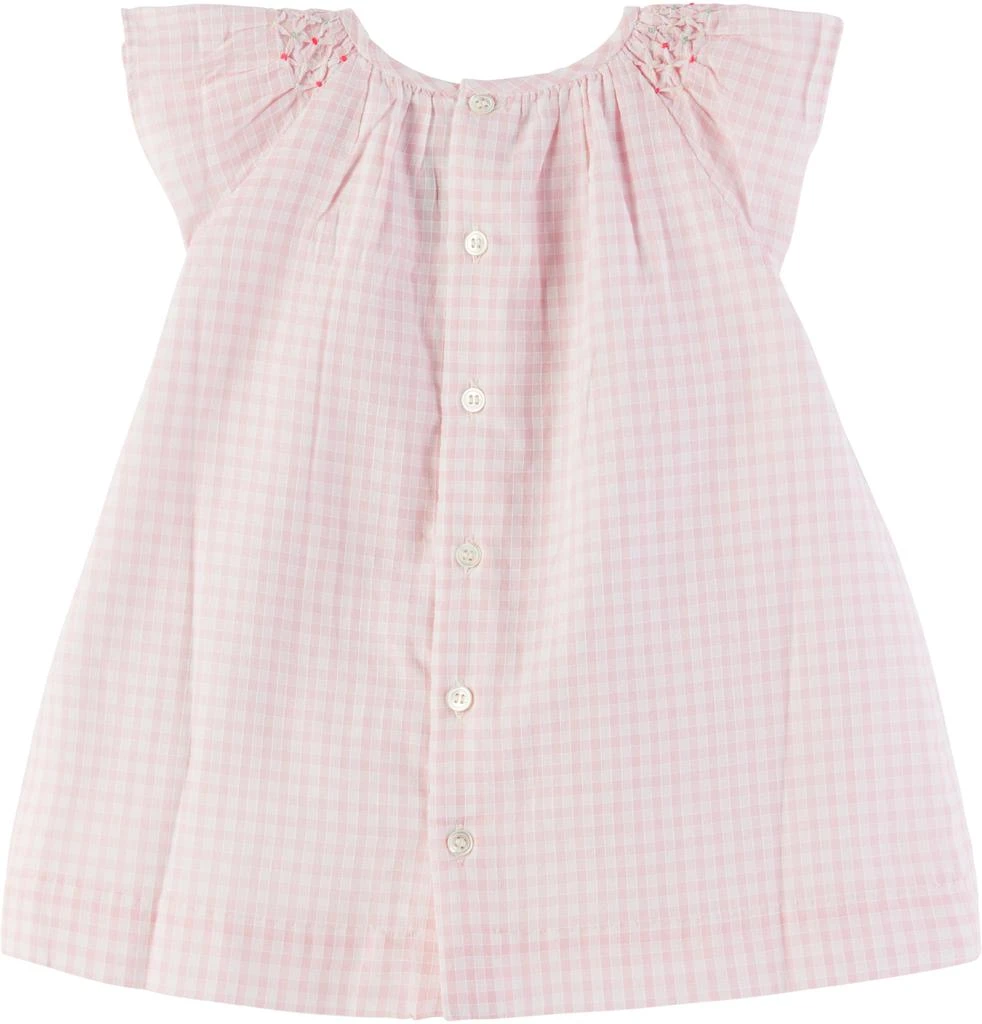商品Bonpoint|Baby Pink & White Carmella Dress,价格¥1180,第2张图片详细描述