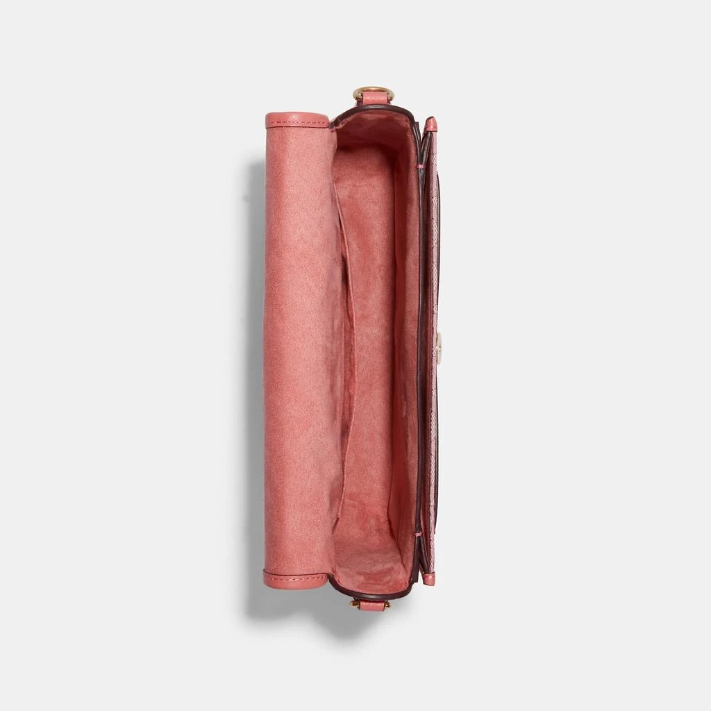 商品Coach|蔻驰Lonnie标志性提花斜挎包邮差包,价格¥1386,第2张图片详细描述