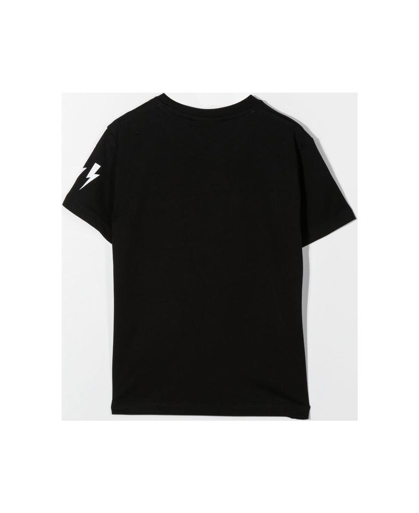 商品Neil Barrett|T-shirt With Logo,价格¥632,第4张图片详细描述