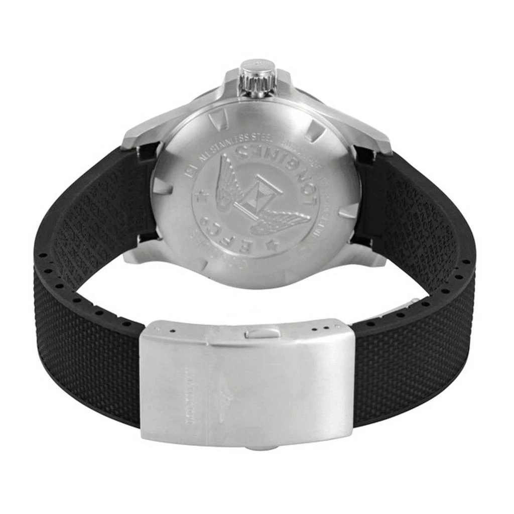 商品Longines|Longines Men's Watch - Conquest V.H.P. Swiss Quartz Black Rubber Strap | L37194569,价格¥5149,第3张图片详细描述