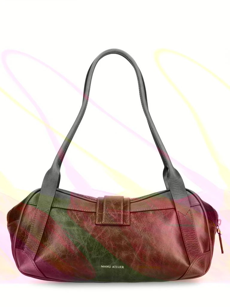 商品Manu Atelier|Caique Suede & Leather Shoulder Bag,价格¥4458,第5张图片详细描述